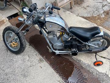Moto chopper a scoppio puma