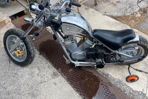 Moto chopper a scoppio puma