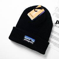 Cappellino Beanie Patagonia Nero + Grigio