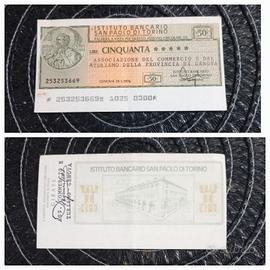 banconota miniassegno 