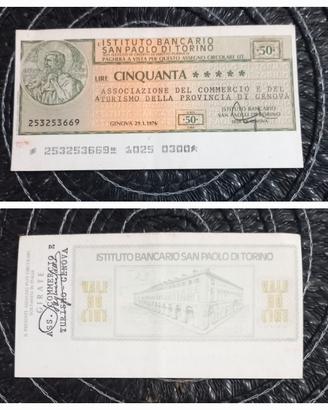 banconota miniassegno 
