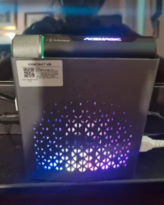 Pc mini ryzen 9 6900hx Angernic 16 gb radeon