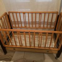 Lettino bimbo in legno