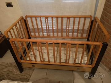 Lettino bimbo in legno