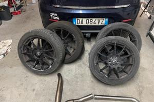 cerchi  MSW da 17 con gomme