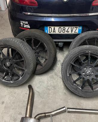 cerchi  MSW da 17 con gomme