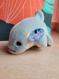 Vintage Trudi Trudini Italy Delfino peluche pupazz