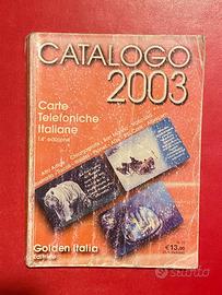 Catalogo Schede Telefoniche Golden 2003