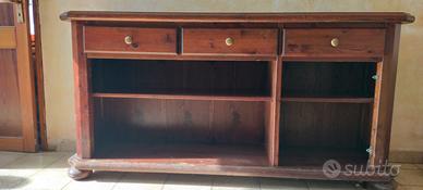 credenza legno massicio
