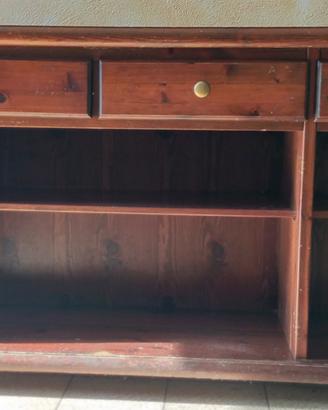 credenza legno massicio