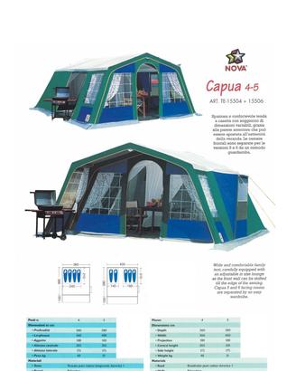 tenda campeggio 