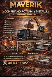 Compriamo rottami e metalli | Pagamento immediato