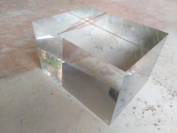 Scultura optical in plexiglass anni 1970