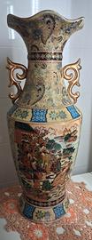 Vaso Royal Satsuma vintage dipinto a mano 