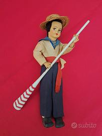 Bambola gondoliere con remo Florence #59 vintage