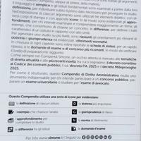 compendio  diritto amministrativo ed Simone 2025