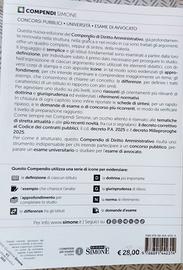compendio  diritto amministrativo ed Simone 2025