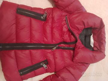 piumino rosso invernale Monte Cervino 