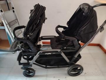Passeggino gemellare peg perego