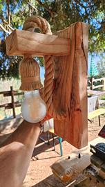 Applique fatta a mano - Lampada artigianale