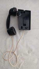 Citofono URMET Vintage Anni 60/70 Bachelite Nero -