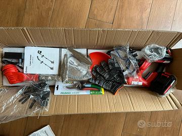 Decespugliatore a batteria nuovo con kit ROMA O SP