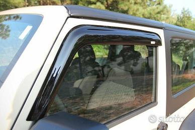 Deflettori antiturbo anti turbo JEEP Wrangler JK 2