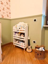 Libreria montessori in legno