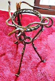 Porta vaso artigianale in rame