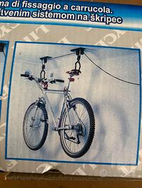 supporto bici soffitto
