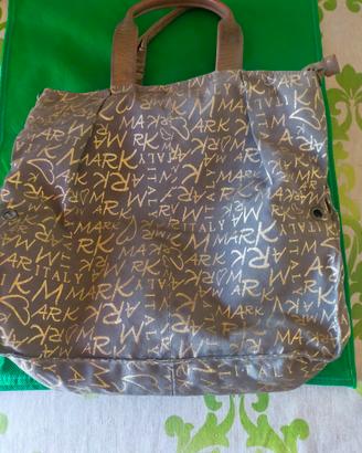 Borsa verde/oro 
