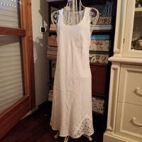 Due vestiti  lunghi puro lino 42-44