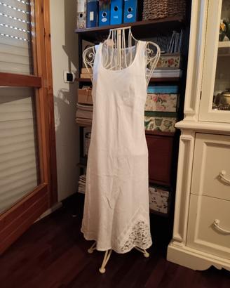 Due vestiti  lunghi puro lino 42-44