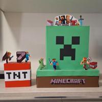 Torta scenografica Minecraft