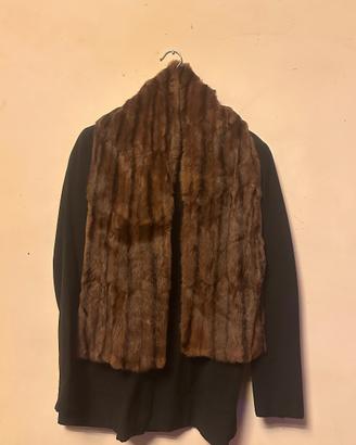 Stola di pelliccia visone