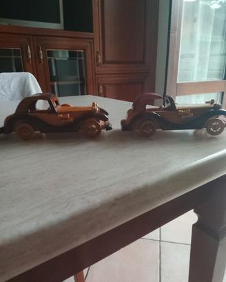 automobiline in legno 