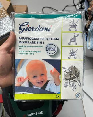 telo impermeabile Giordani per passeggini