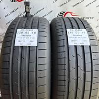 2 PNEUMATICI 225/55 R18 HANKOOK ESTIVE 75%