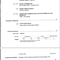 Responsabile Logistica magaziniere con esperienza