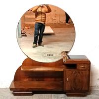 Pettinuse  consolle con specchio design art decò