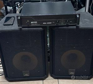 Impianto audio casse Wharfedale + amplificatore