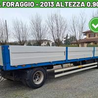 Rimorchio Basso Foraggio Per PAGLIA e FIENO