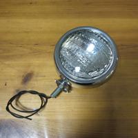 Faro supplementare cromato per moto custom