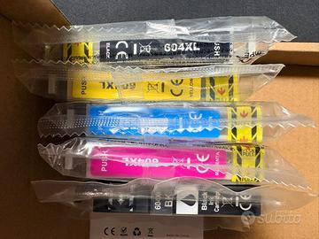 set cartucce originali Epson 604XL nuove sigillate