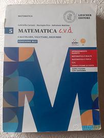 MATEMATICA c.v.d 5 ed blu