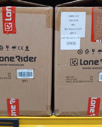 Valigie laterali LONERIDER MotoPanniers 34+37 LT