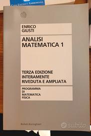 testo universitario di Analisi  matematica  1