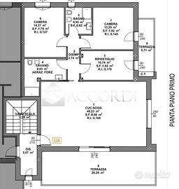 Rif.BL076CB| appartamento trilocale