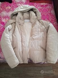 Piumino beige taglia 46