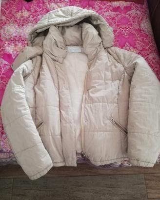 Piumino beige taglia 46